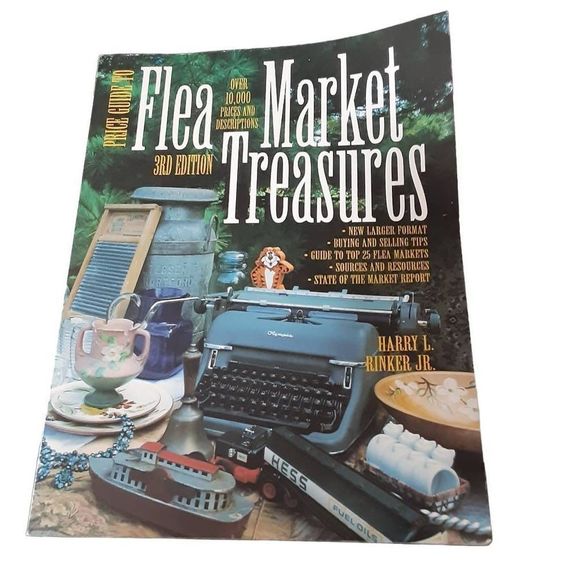 Flea Market Treasures paperback 3rd edition Rinker 1995 vintage proce guide - Picture 1 of 1